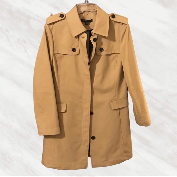 Brooks Brothers 346 Khaki Trench Coat Jacket NWOT - Picture 2 of 7